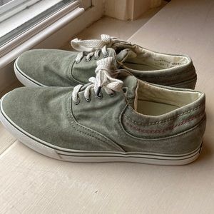 Sunwashed Canvas Sneakers by LLBean